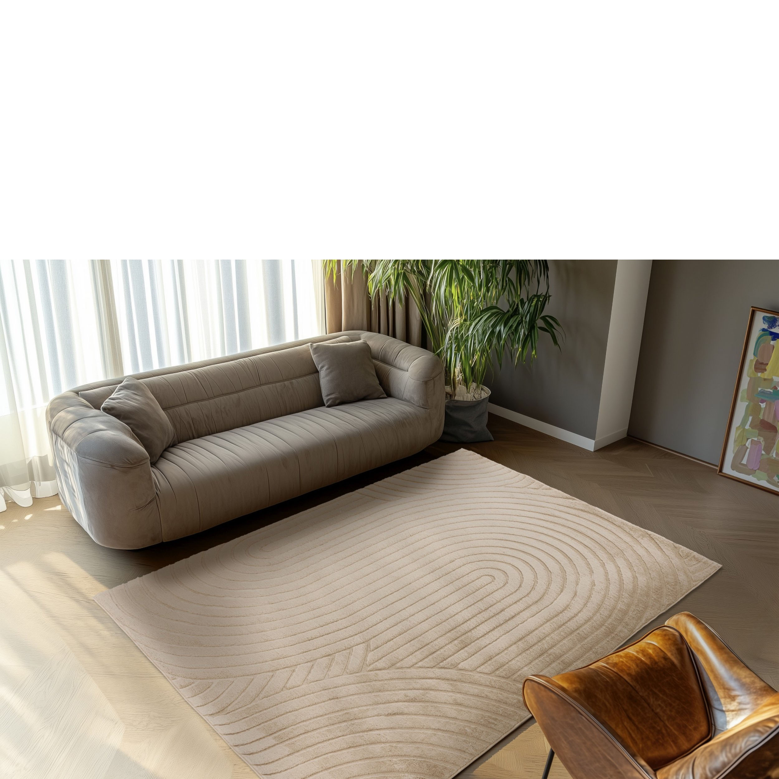 Hochflor-Teppich Decora