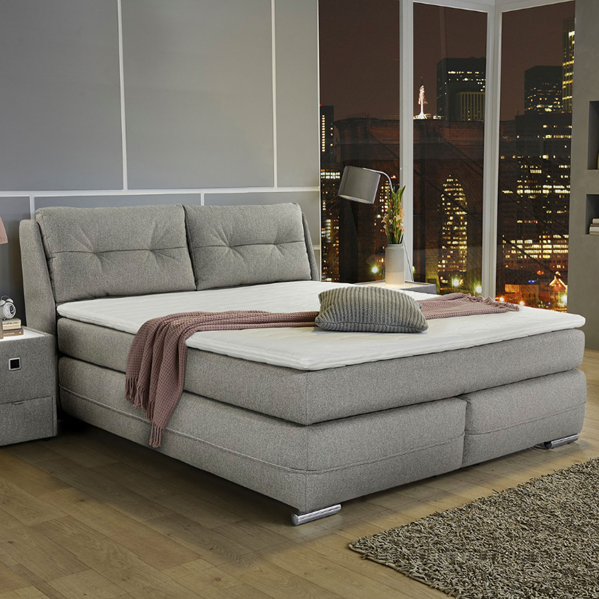 Boxspringbett 180x200cm Laurin (Comfort)
