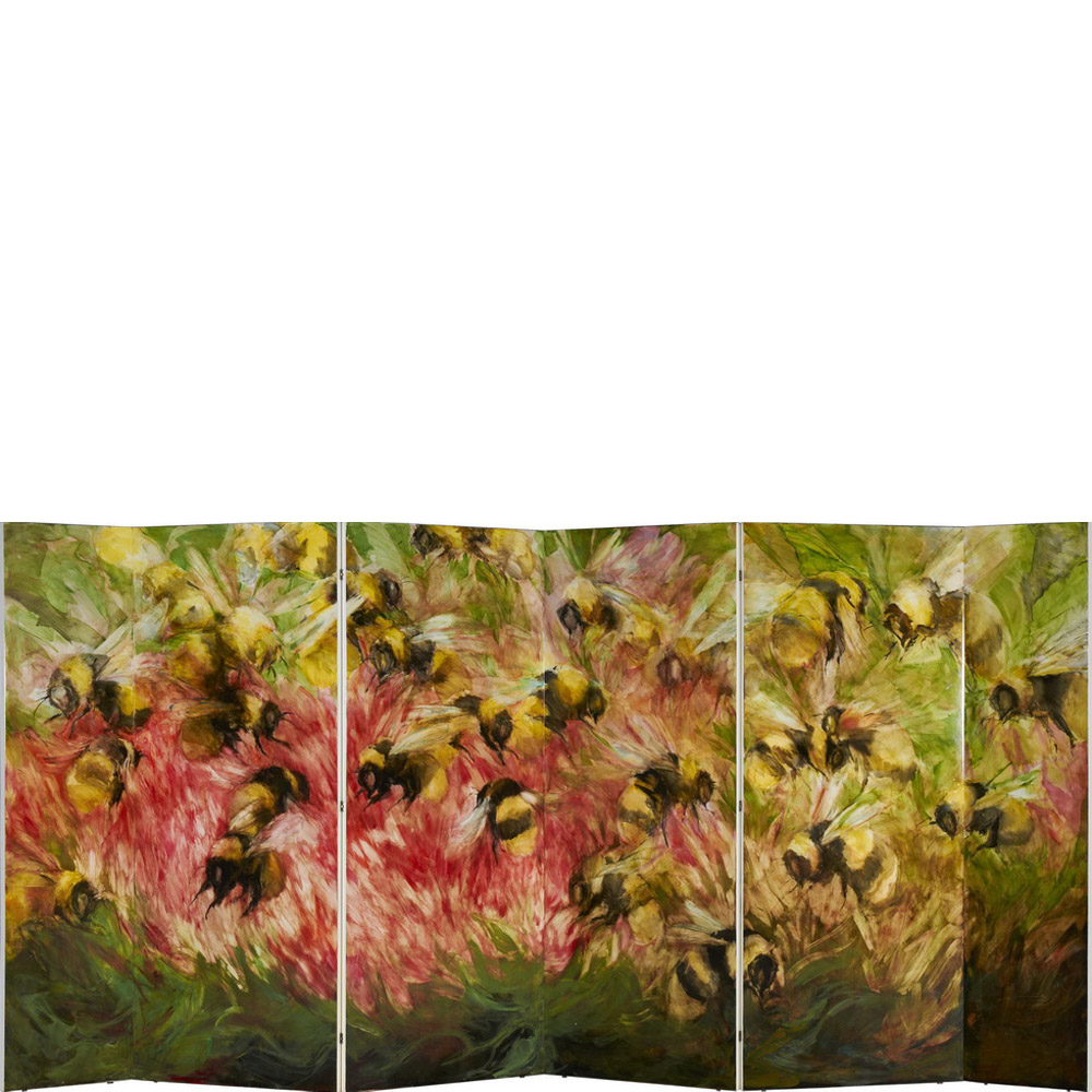 Deko-Wand 6-teilig Honeybees