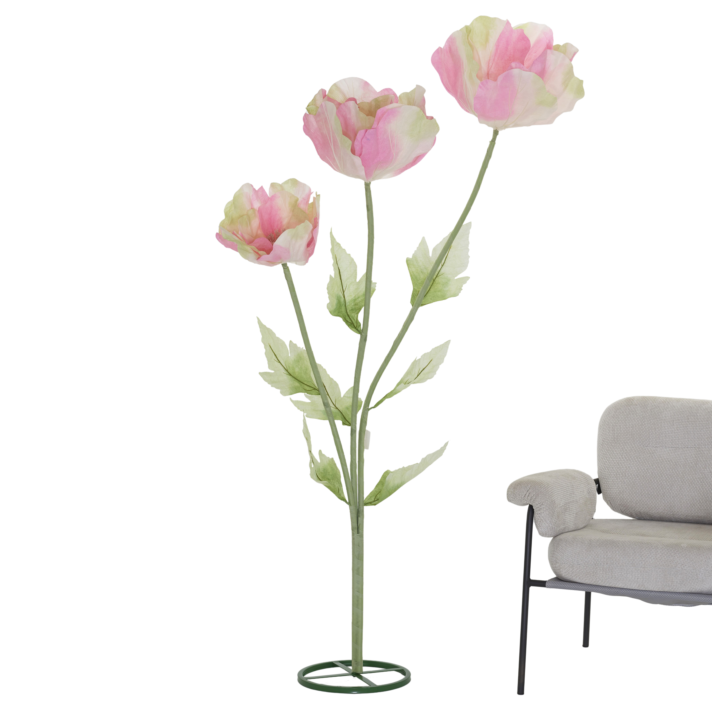 XXL-Kunstpflanze Pfingstrose