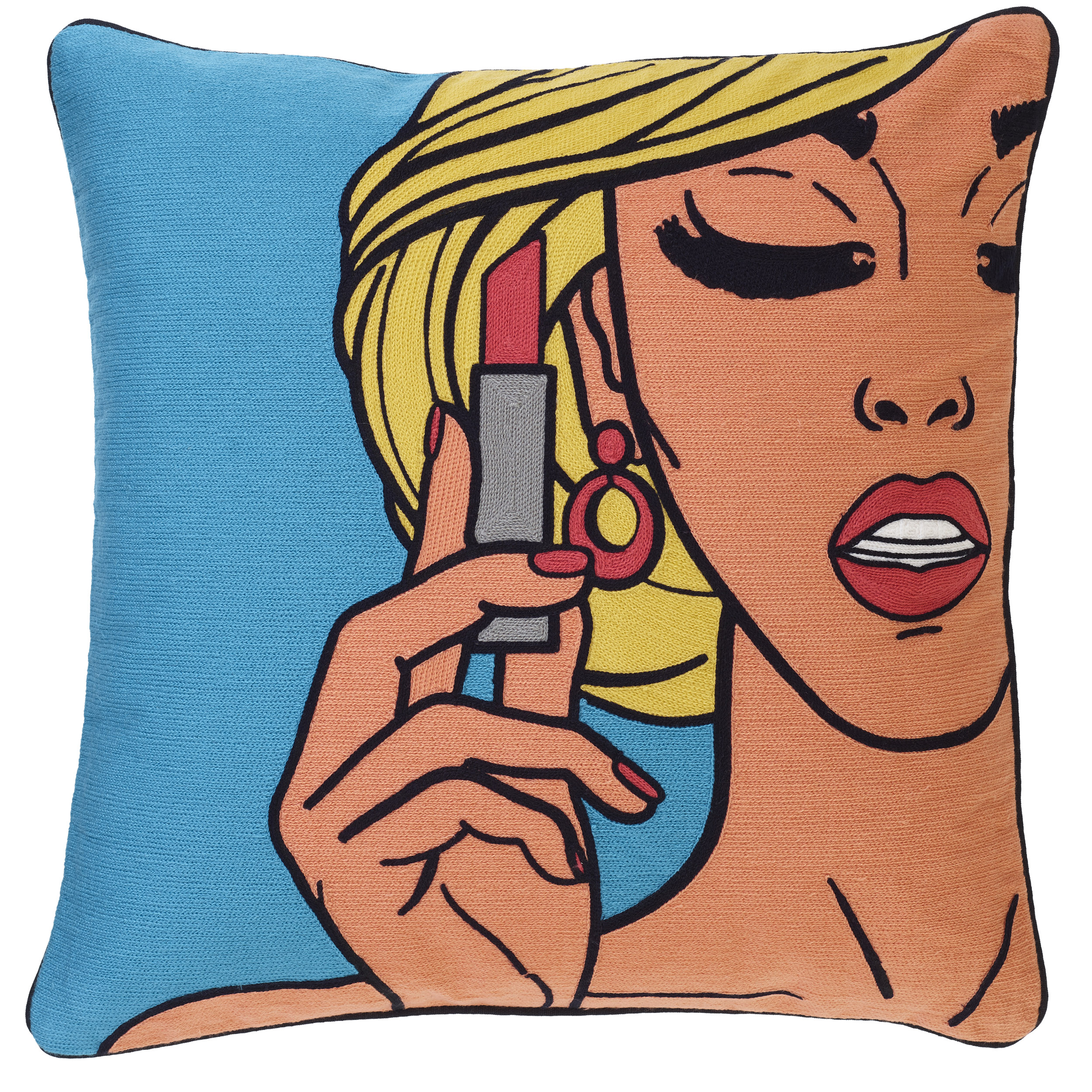 Kissenhülle inkl. Inlett Woman Lipstick