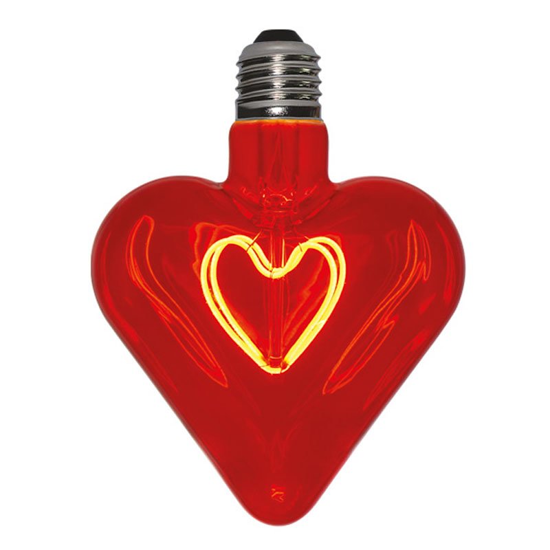 LED-Leuchtmittel rotes Herz