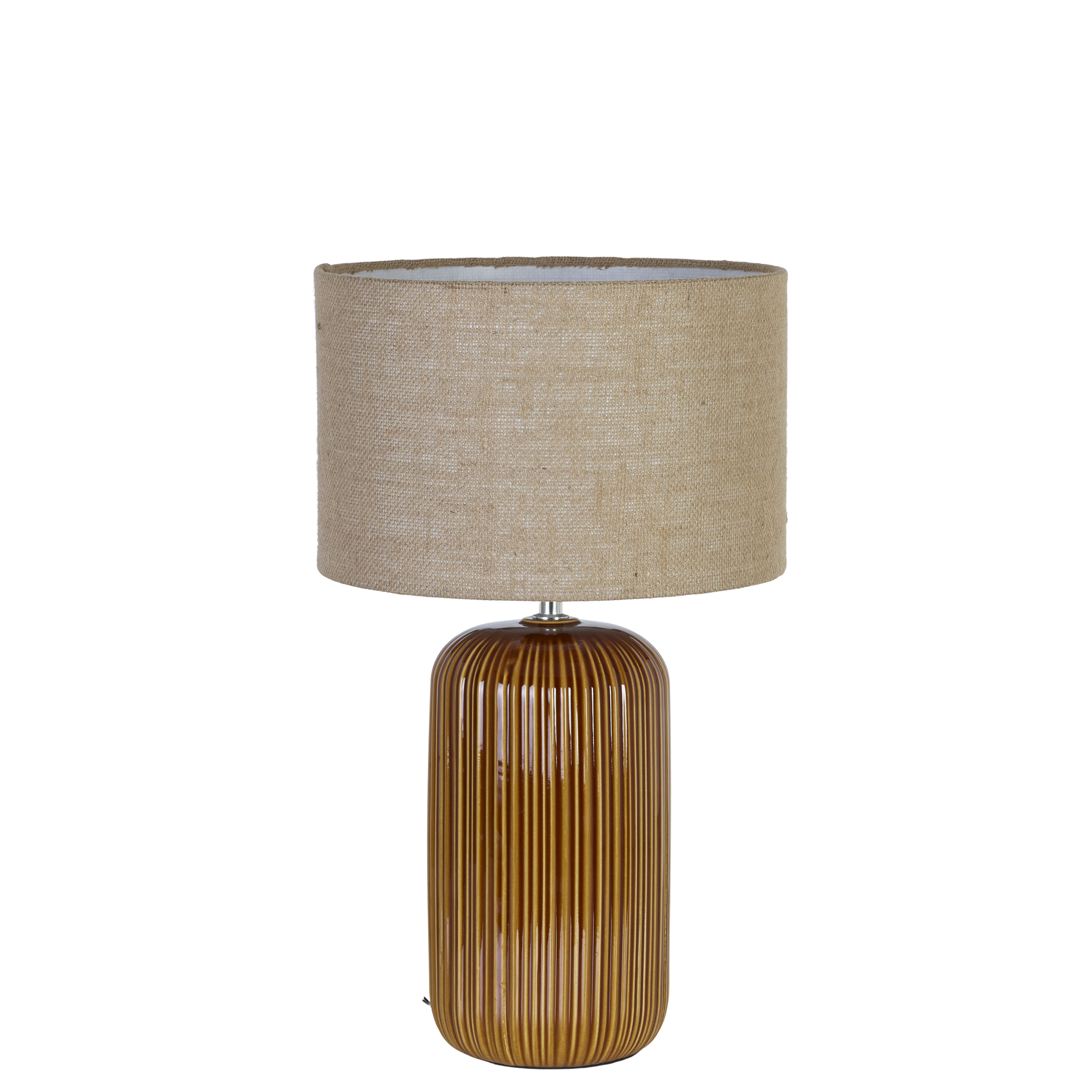 Tischleuchte 1-flg. Naturell