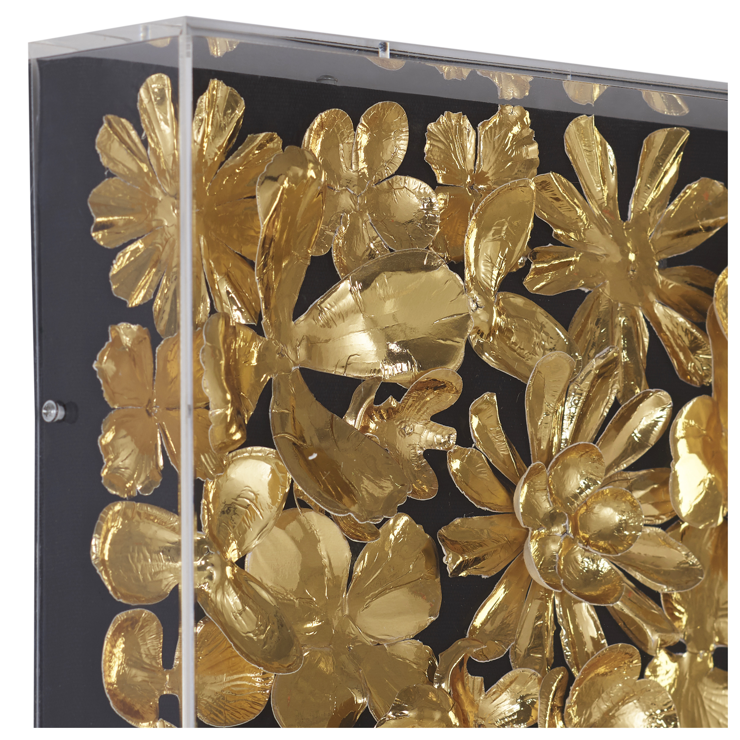 Collage Golden Flowers II