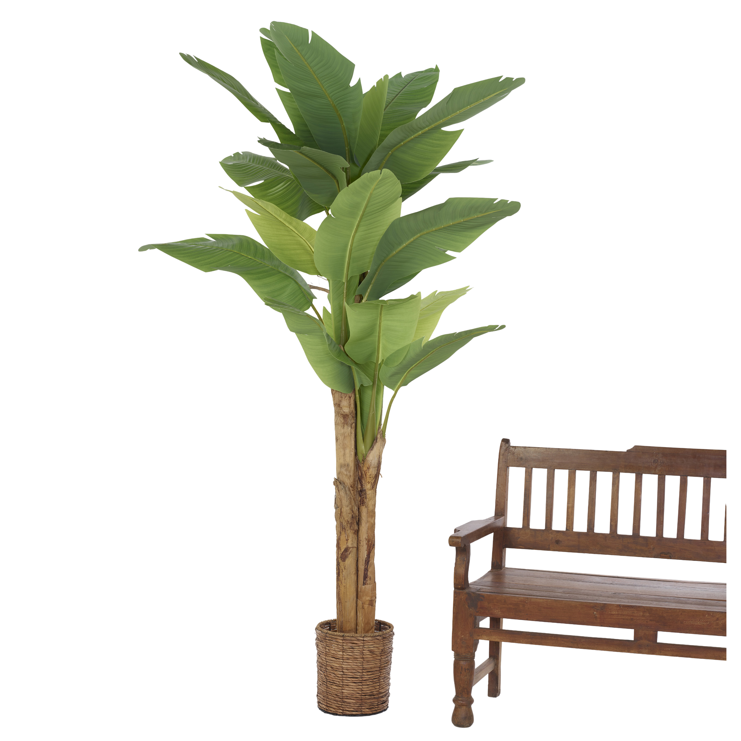 Kunstpflanze Bananenbaum