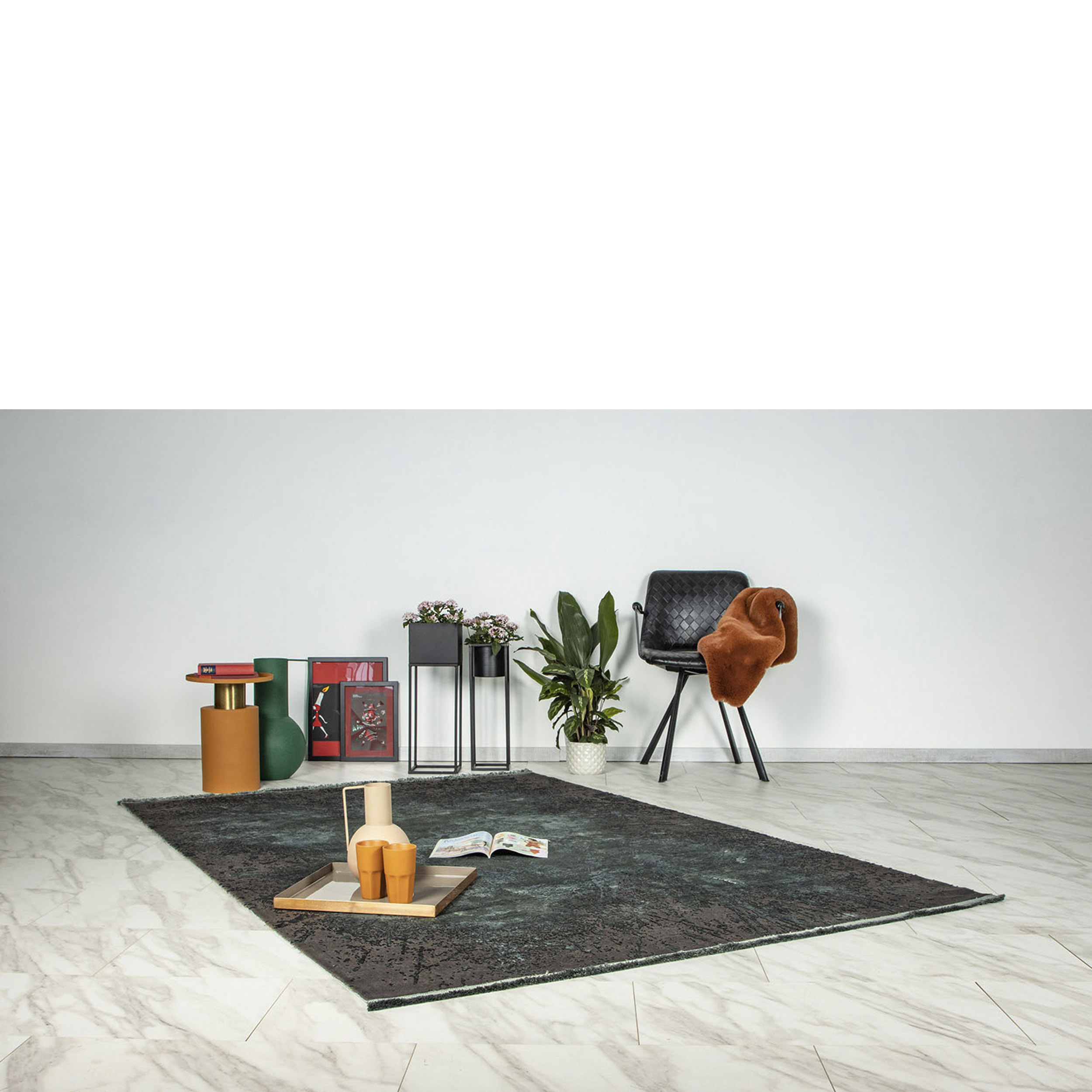 Kurzflor-Teppich Eliese