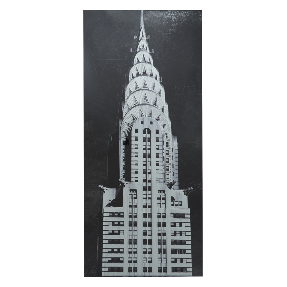 Glasbild Chrysler Building