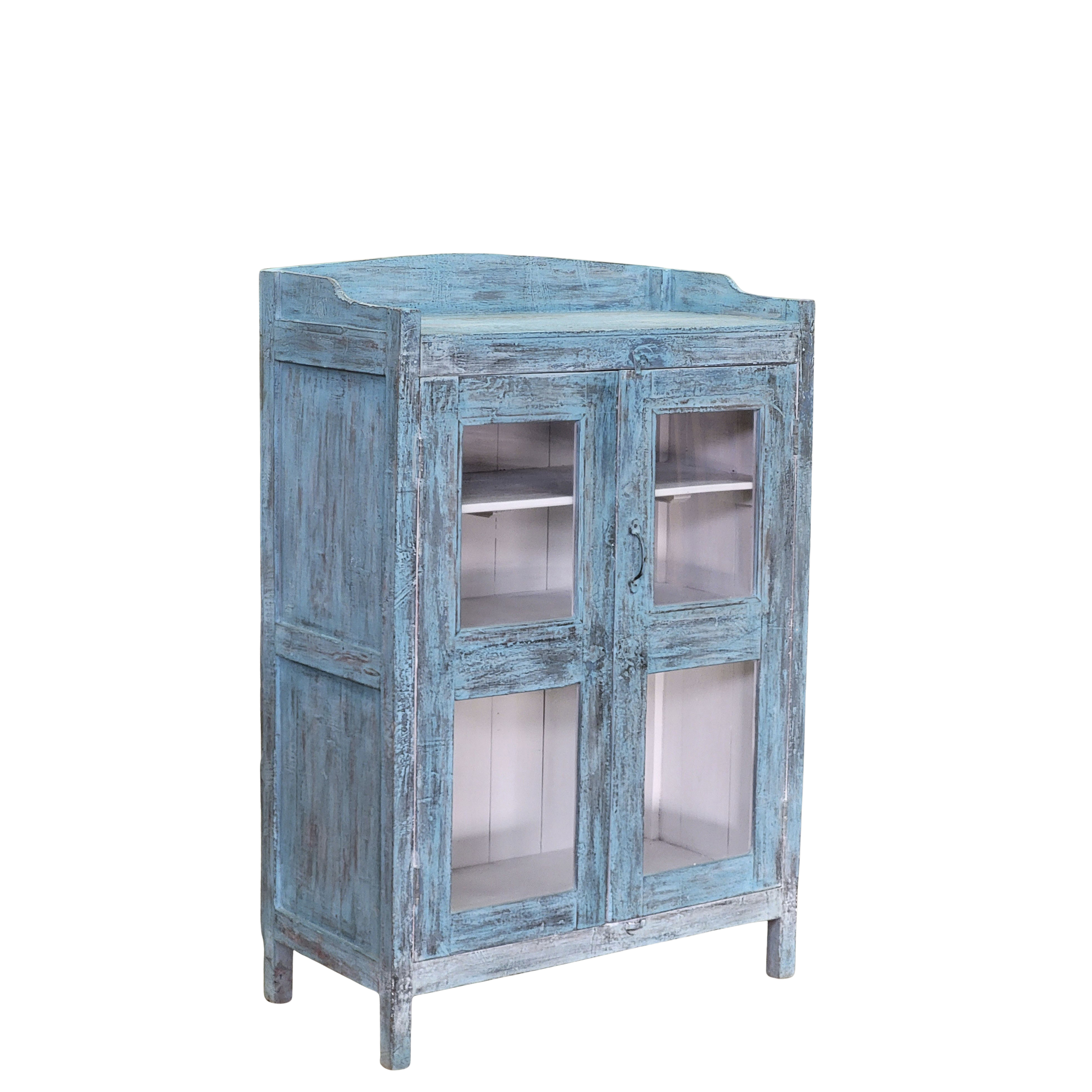 alter Vitrinenschrank