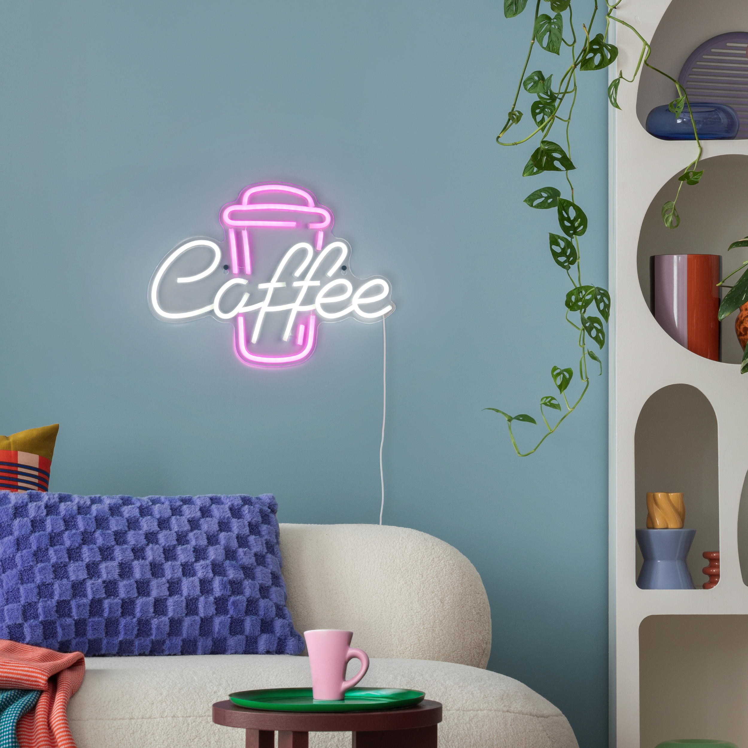 LED-Wandleuchte Coffee