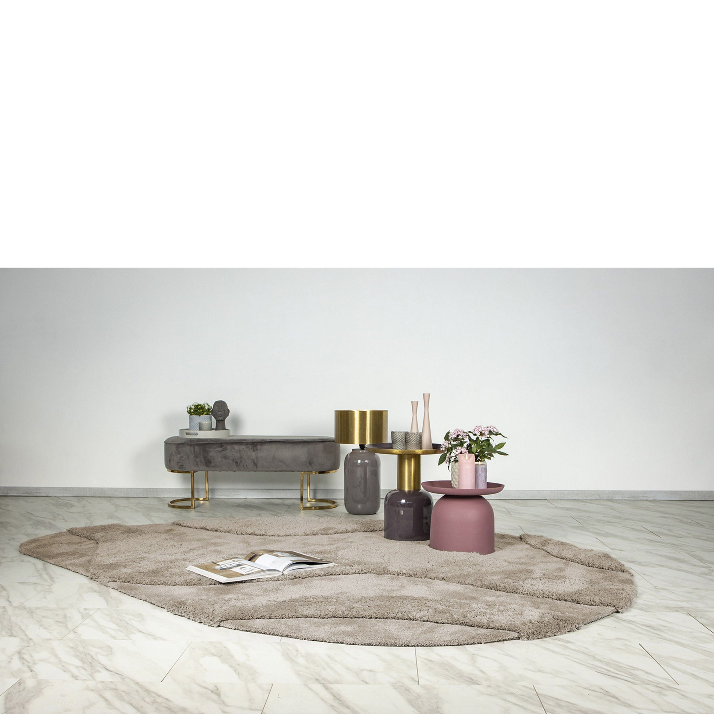 Hochfloor-Teppich Mailo I