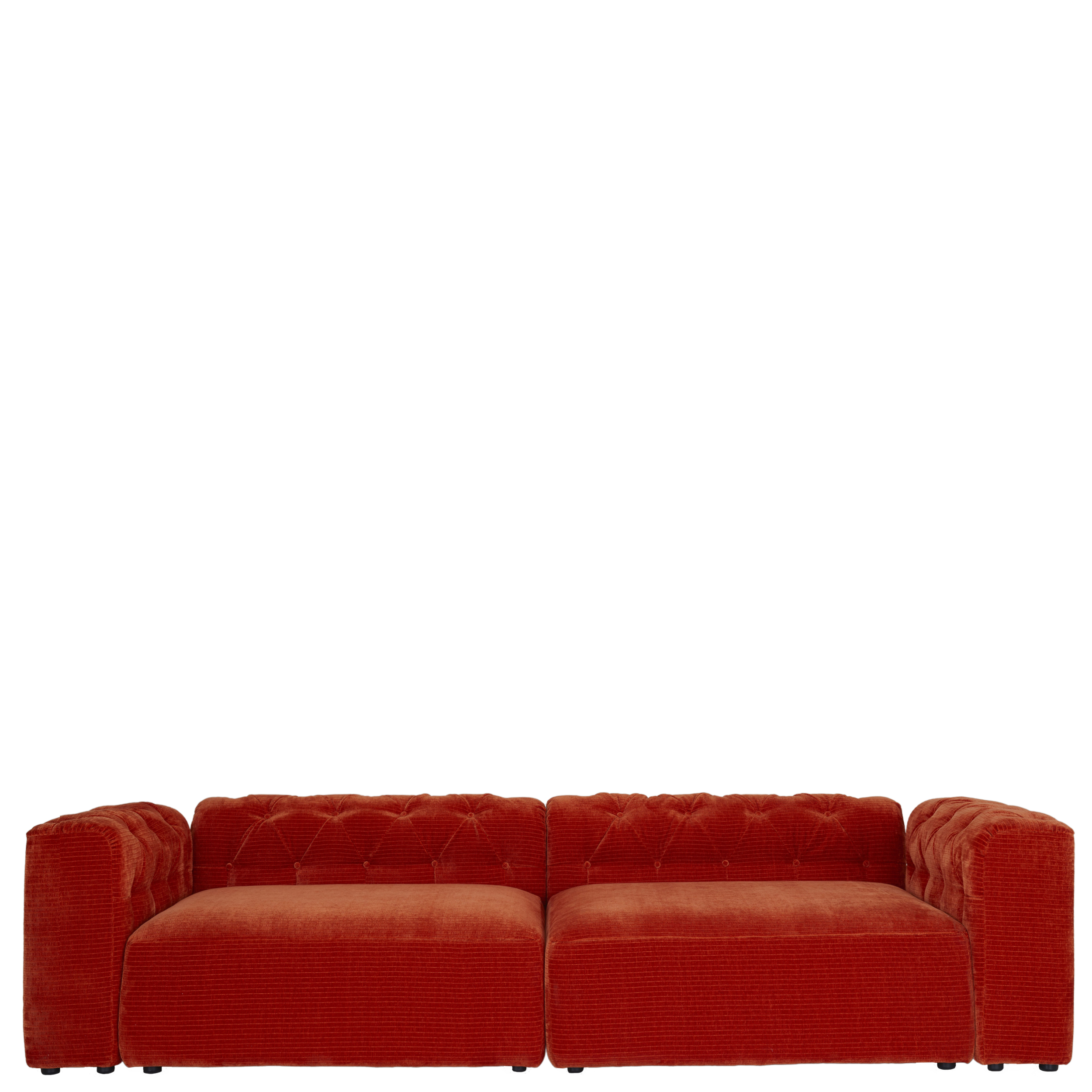 Elementsofa  3-sitzig Havanna