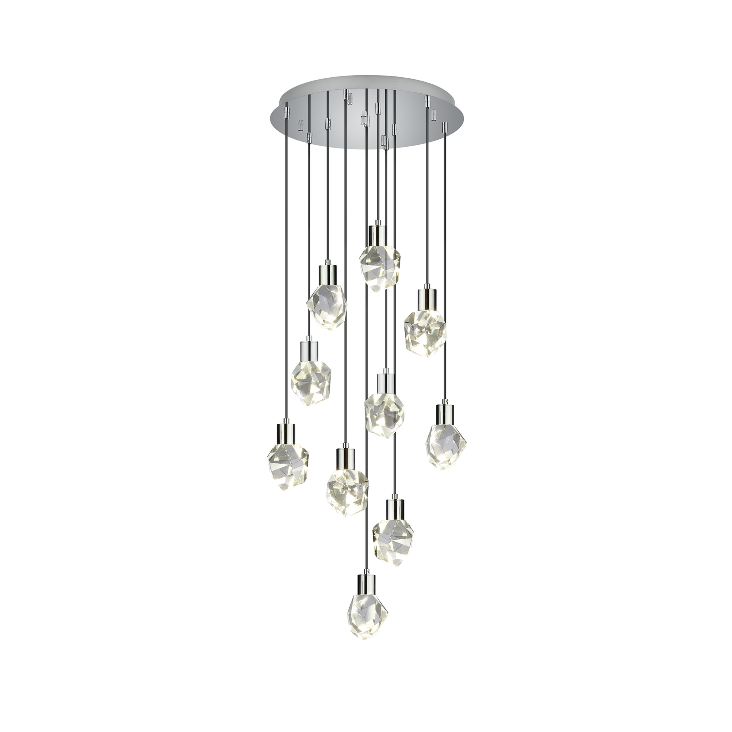 LED-Pendelleuchte  10-flg. Verino