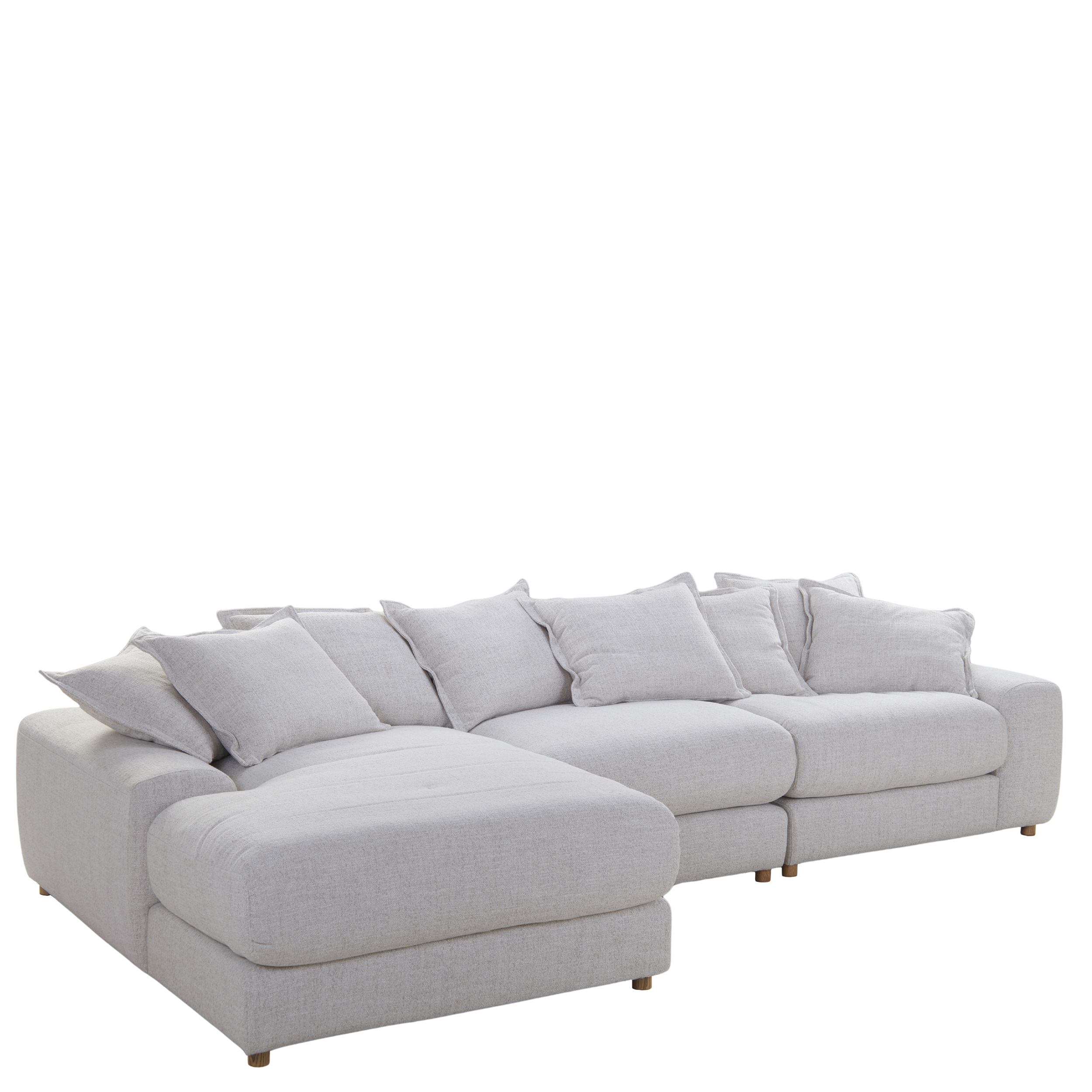 Polsterecke (Ottomane links) Houma Style