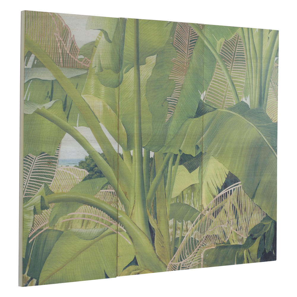 Wandbild 3-teilig Bananenstaude