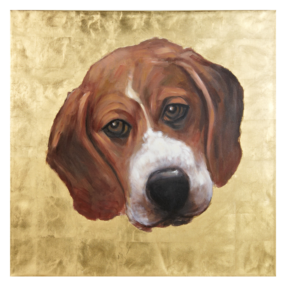 Wandbild Beagle