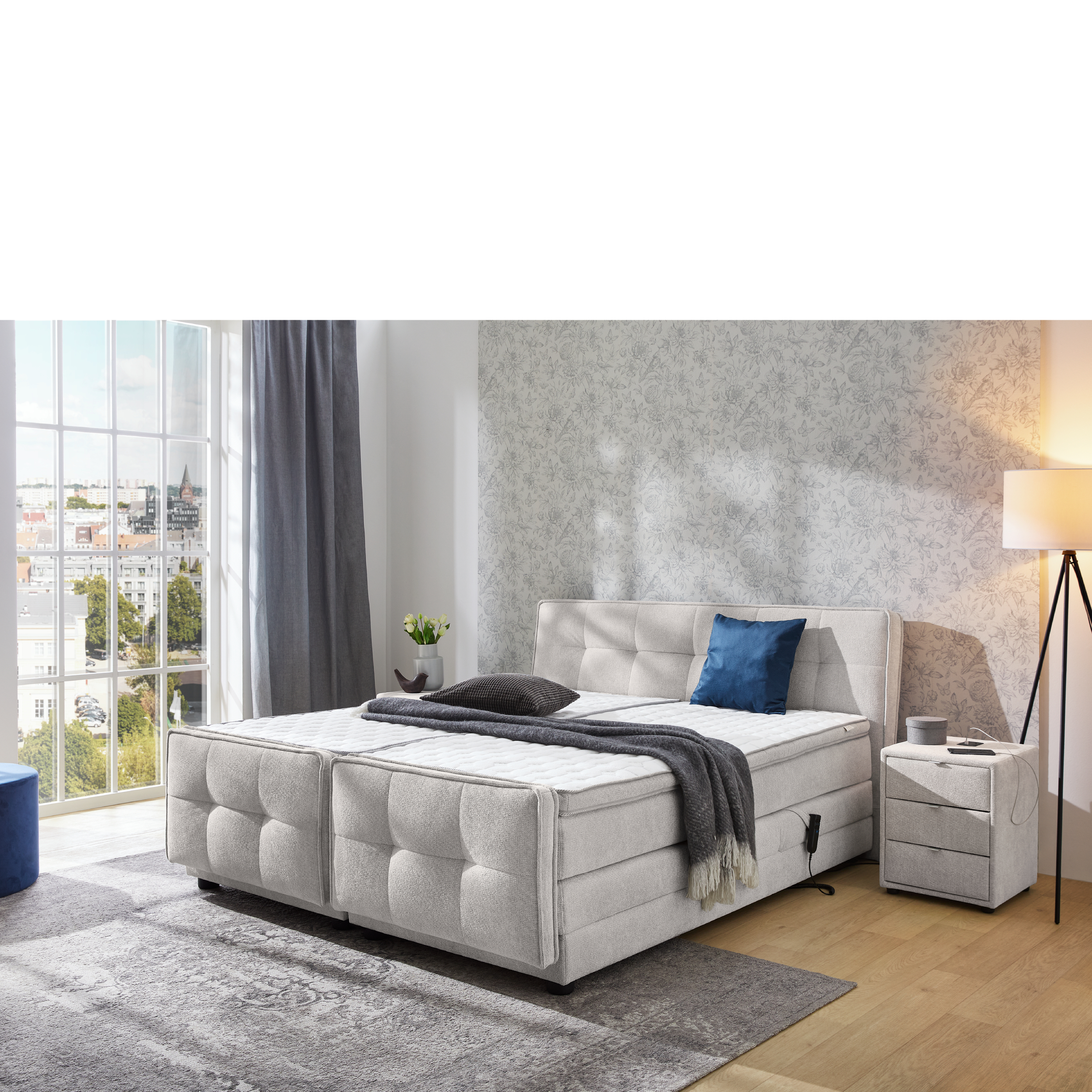 Boxspringbett  180 x 200 cm Alma