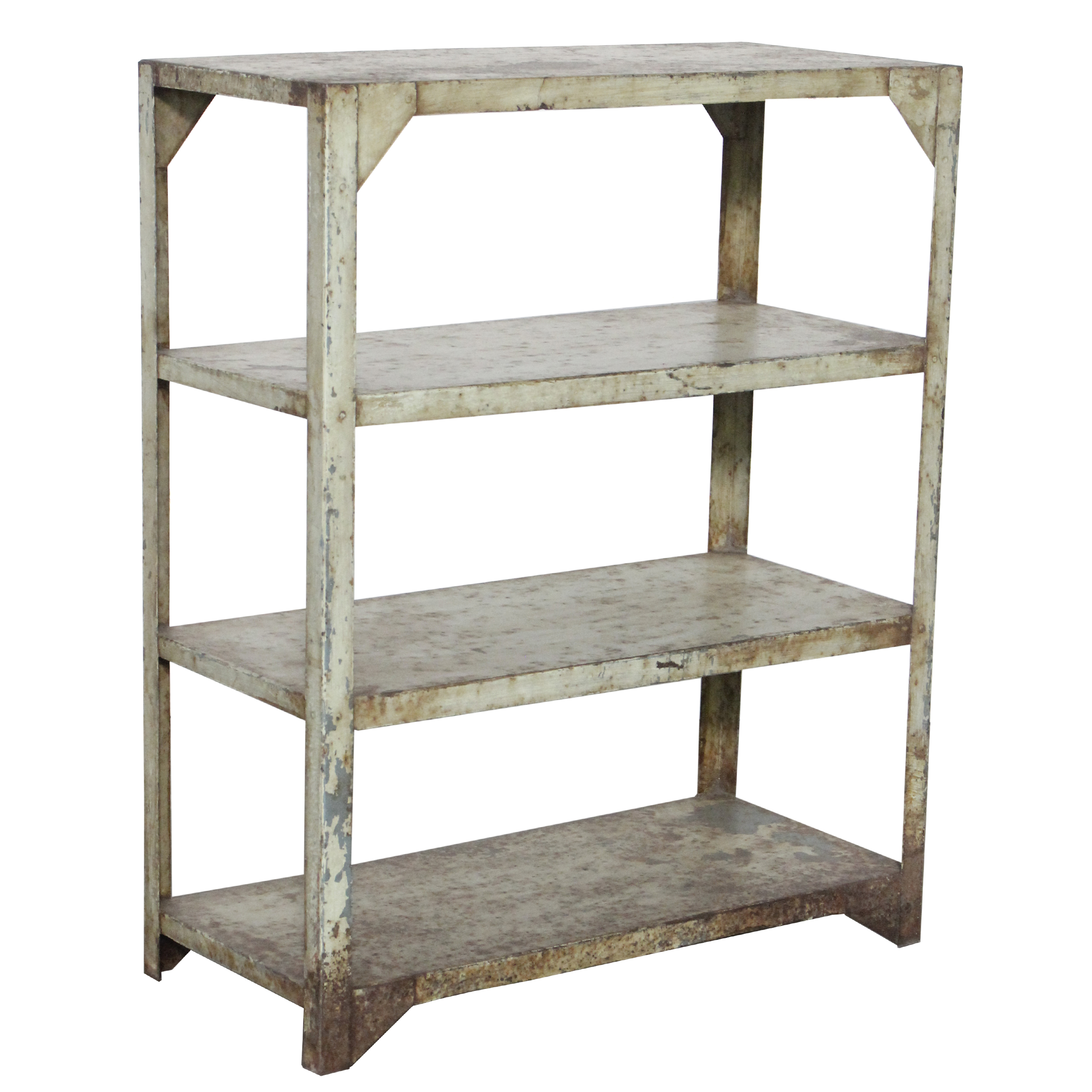 altes Mini-Metallregal