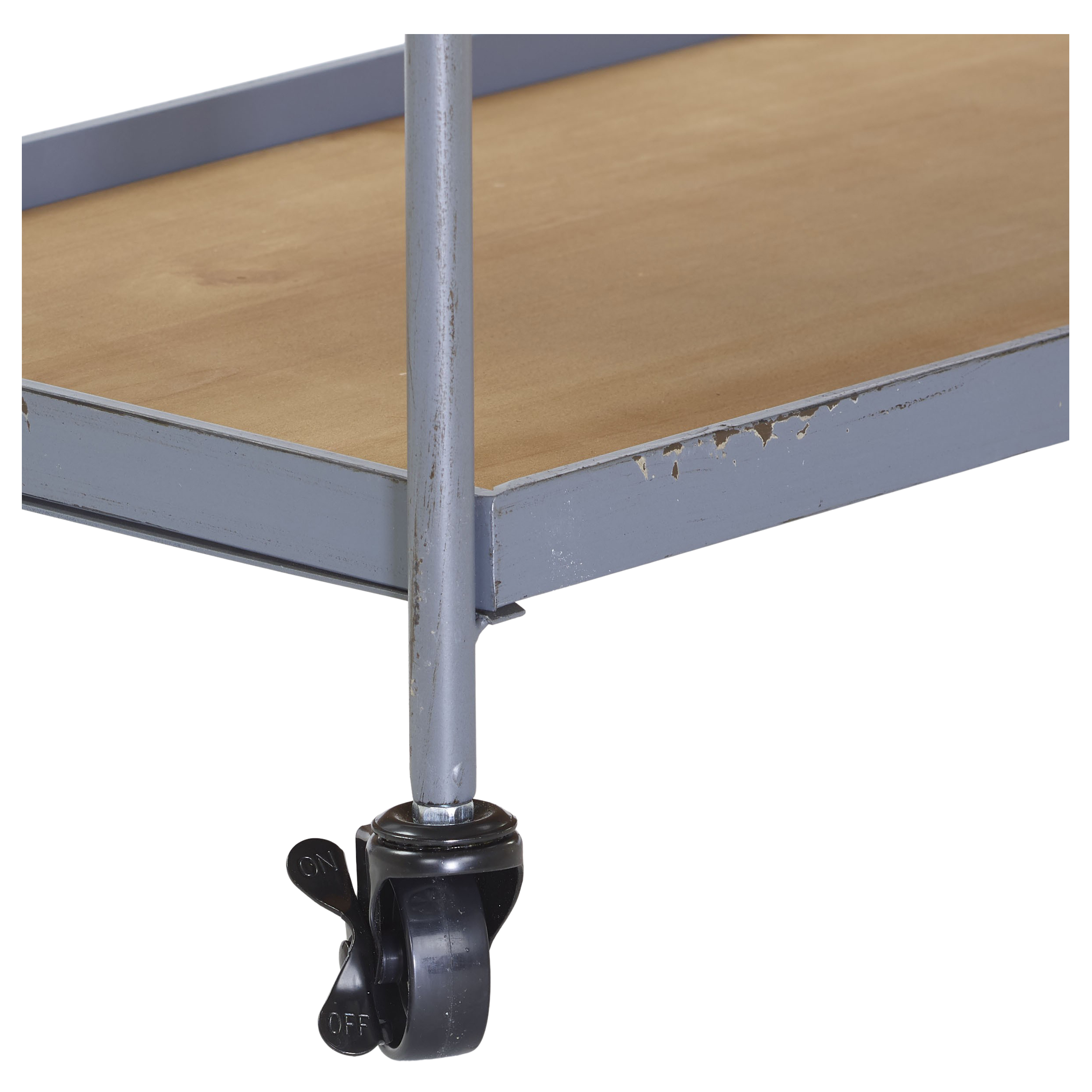 Regal auf Rollen Natural