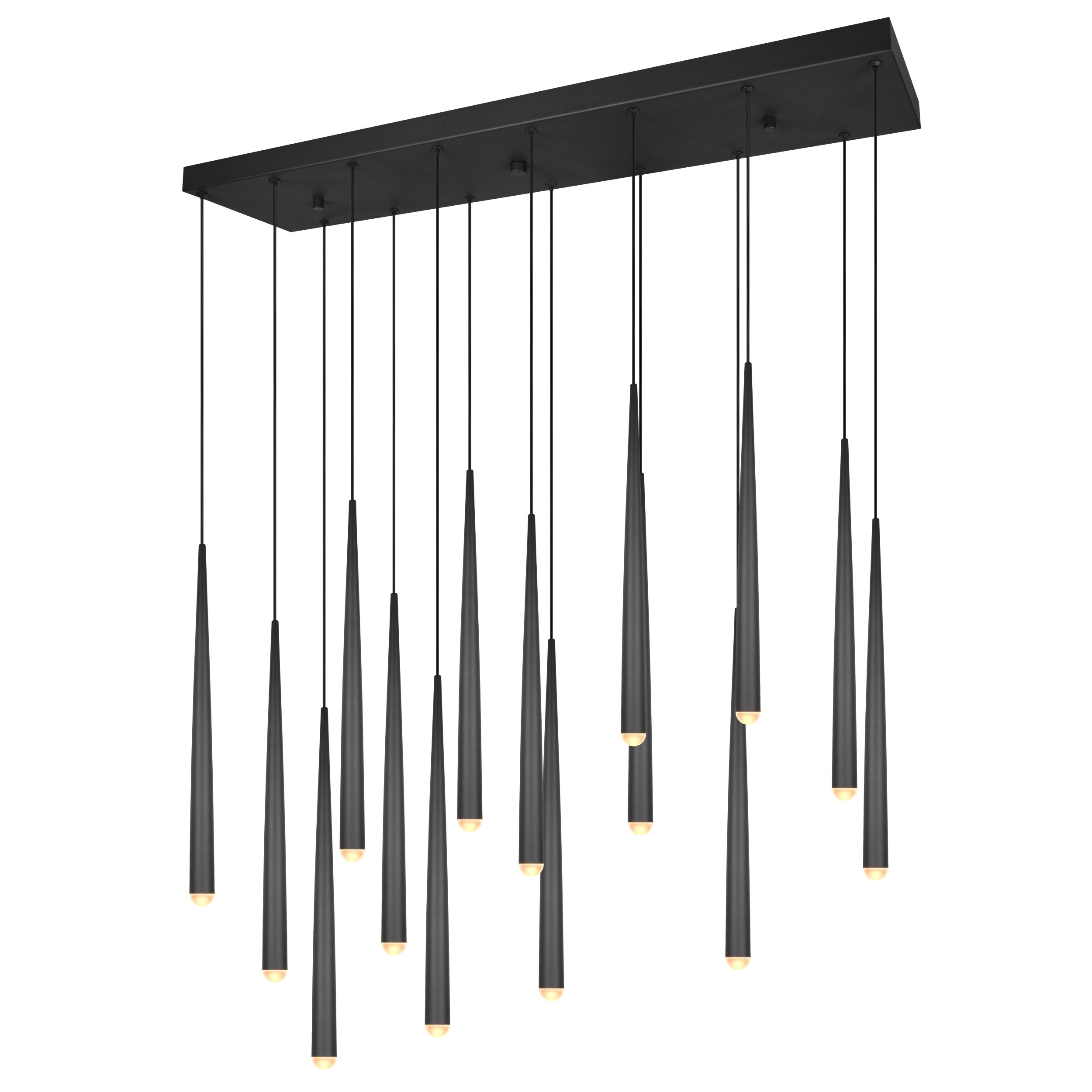 LED-Pendelleuchte  15-flg. Tubolato II
