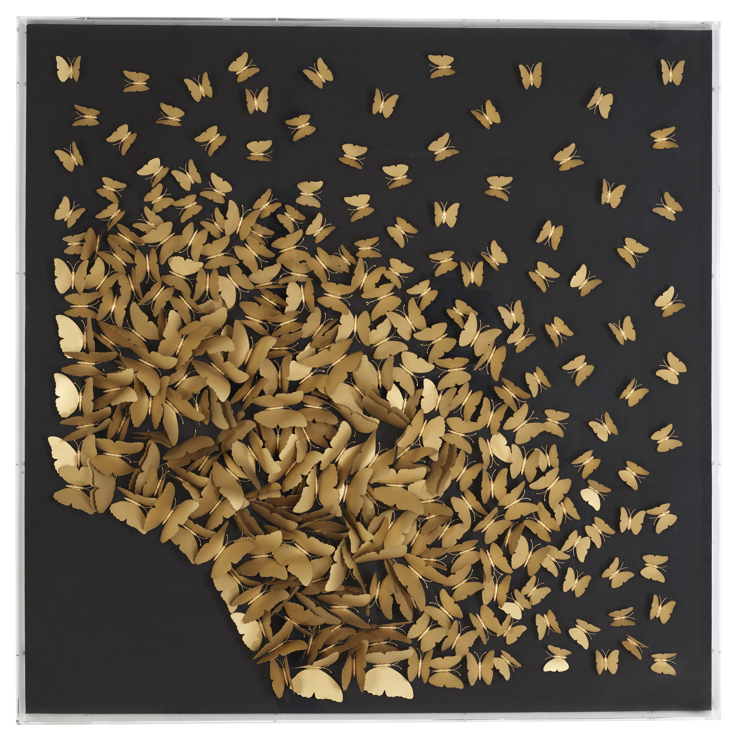 Collage Golden Butterfly