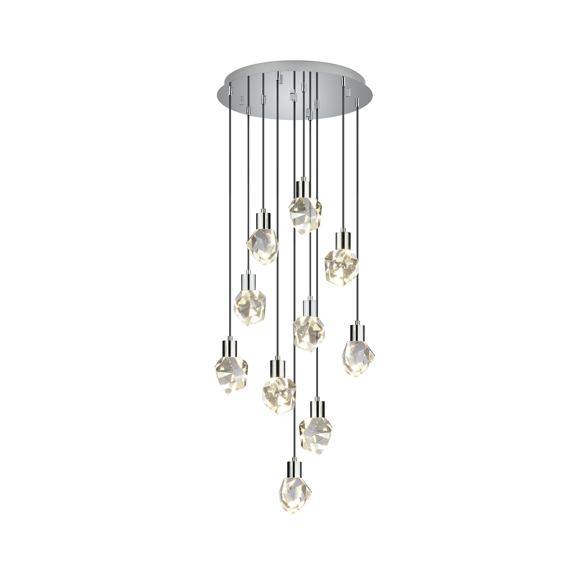 LED-Pendelleuchte  10-flg. Verino